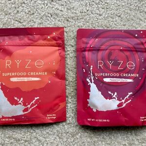 Ryze Superfood Creamers - Pumpkin Spice & Peppermint Mocha